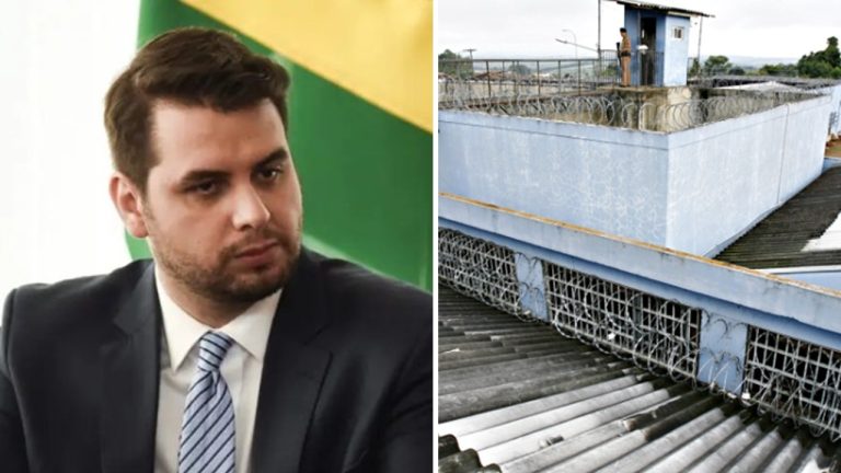 Filipe Martins está em cela inacabada com menos de 4m²